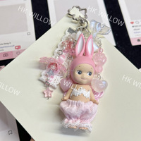 Sonny Angel Originele Poppenkostuumset Sonny Angel Gepersonaliseerde sleutelhangers Telefoonhanger DIY Tasaccessoires Groothandelsproduct