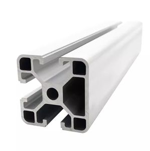 Perfil de extrusión de aluminio personalizado para puertas y ventanas Perfiles de aluminio decorativos Límite de <span class=keywords><strong>10</strong></span> palabras - Product Image 6