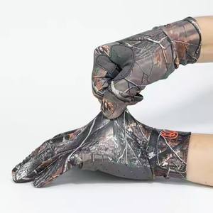 Venta al por mayor OEM personalizado verano camuflaje impresión caza dedos completos transpirable antideslizante Palma ciervo pato selva <span class=keywords><strong>cazador</strong></span> guantes <span class=keywords><strong>de</strong></span> tiro - Product Image 5