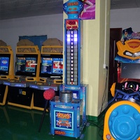 Usine en gros à pièces King Hammer Arcade Boxe Sport Game Machine Adulte Big Punch Metal Boxing Game Machine en vente