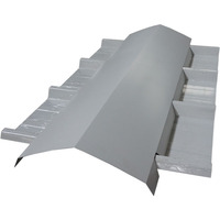 Atap Baja PPGI Lapis Warna Tahan Api Kelas B1 dengan Inti PU/PIR, Berwarna RAL, Roll Formed Pre-Punched untuk Atap Logam