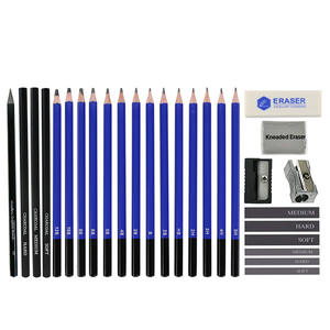 26-delige Blister Schets Potlood Tekening Set Hb Lood Hardheid Fabriek Direct Voor Kunstenaars En Timmerlieden Groothandel Beschikbaar - Product Image 2