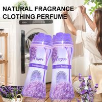Cristaux et perles de parfum pour le linge Vagoo In-Wash à la lavande, 210 g, adoucissant pour vêtements, parfum longue durée