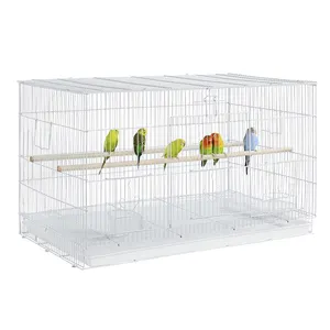 59x42x40cm Wholesale Outdoor Iron Bird House Small Bird Parrot Pigeon Breeding Extra Large Bird Cages