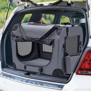 Moda büyük kapasiteli katlanabilir evcil hayvan kafesi araba çantası ve taşınabilir araba taşıyıcı taşınabilir köpek sırt çantası açık seyahat Pet bavul - Product Image 2