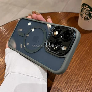 Cubierta de imán transparente de lujo, <span class=keywords><strong>cargador</strong></span> inalámbrico magnético de negocios, funda protectora transparente <span class=keywords><strong>para</strong></span> teléfono <span class=keywords><strong>para</strong></span> <span class=keywords><strong>Samsung</strong></span> S24/A05 - Product Image 3