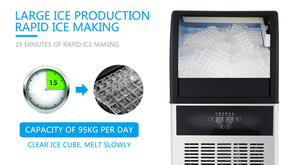 Machine à glace cubique 68kg/24h Usine directement Prix bon marché Machine à glace de cuisine de <span class=keywords><strong>recrutement</strong></span> - Product Image 4