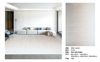 Soft Non-Slip Faux Cashmere Modern Carpet Area Rugs Washable Floral Low Pile Dining Room Girls Kids Nursery Room Rug