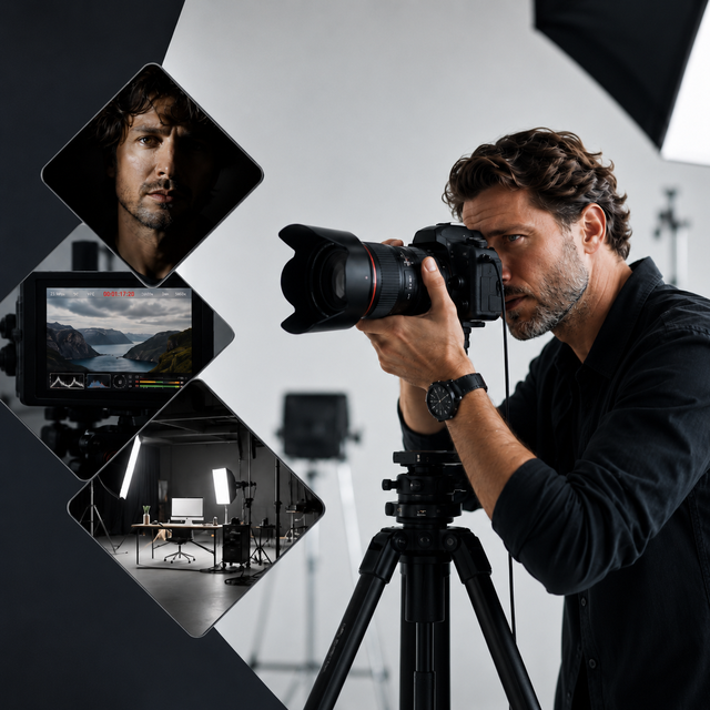 High-End Commercial Photography, One-Stop AMZ A+ Content Design, 8K Product Video & Listing Visual Solution for Global Brands