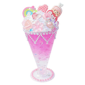 Mingxiang - Juego de Vasos de Cristal para Niños, Personalizables, con Pegamento de <span class=keywords><strong>Crema</strong></span>, Material de Juguete para Hacer Pasteles y Postres, Plástico, 7-14 Años - Product Image 5