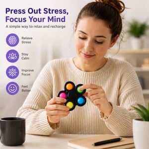 Jouet sensoriel anti-stress personnalisé en forme de fleur, coloré, pour enfants et adultes, avec logo personnalisé, cadeau promotionnel - Product Image 2