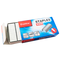 Agrafes standard galvanisées en gros d'usine 24/6 24/8 26/6 Agrafes métalliques pour agrafeuse Fournitures de reliure de bureau Mini agrafes