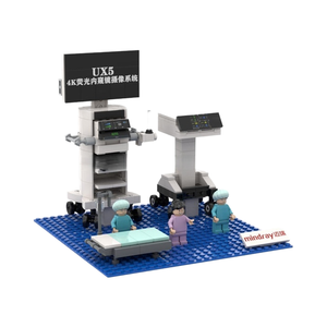 Dispositif chirurgical ultrasonique personnalisé <span class=keywords><strong>spécialisé</strong></span>, modèle d'équipement médical BRICK, ensemble de blocs de construction pour présentation en milieu de santé et cadeau - Product Image 1