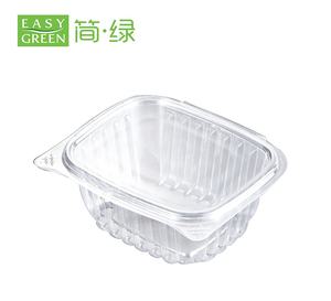 Tek kullanımlık plastik fast food paketleme paket servisi olan restoran evcil hayvan temizle kapaklı salata kasesi kapaklı kutu - Product Image 1
