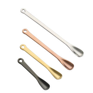 Cuillère à assaisonnement en acier inoxydable 304, cuillère à assaisonnement spéciale de chef, cuillère à café créative avec trou de suspension petite cuillère à <span class=keywords><strong>sel</strong></span> - Product Image 5