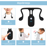 Correcteur de posture intelligent en silicone, dispositif de correction réglable et portable pour adultes et enfants
