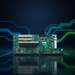 Adlinktech EBP-5E1 Passive Backplane 1 PICMG CPU 1 PCIe X16 1 PCI-X 2 PCI Slots ATX Power Support Industrial IPC Backplane 5-Slo - Product Image 1