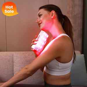 Lampu terapi wajah merah portabel, mesin perangkat Panel lampu merah Desktop 660nm 850nm - Product Image 5