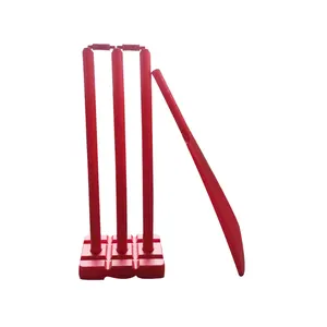 Großhandel Cartoon Cricket Bat Kinder Sport Schläger Spielzeug Englisch Weide Cricket Fledermäuse Klasse 1 Cricket Stümpfe