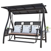 Extérieur Double Chaise À Bascule Hamac Internet Célébrité Étanche Sunproof Loisirs Balançoire Suspendue pour La Maison Villa Jardin Patio