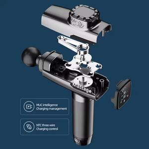 Martillo de Liberación Miofascial con Pantalla Táctil LCD, Portátil e Inalámbrico para Relajación Muscular Profunda, Pistola de Masaje con Vibración de Alta Frecuencia - Product Image 4