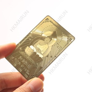Carte de visite en métal personnalisée à coins arrondis, anti-traces de doigts, résistante aux rayures, en acier inoxydable, carte de membre en métal, vente en gros - Product Image 3
