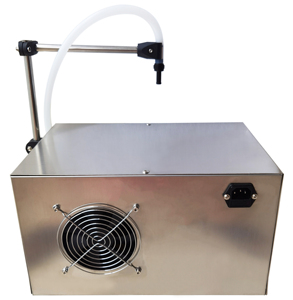 Mini machine de remplissage de bouteilles PET à pompe magnétique pour boissons à pH élevé, à embout unique - Product Image 5