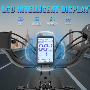 YVY Q20 20" 48V 20Ah Fatbike UL2849 CE Bici <span class=keywords><strong>Elettrica</strong></span> con Pneumatici Larghi, <span class=keywords><strong>Mountain</strong></span> <span class=keywords><strong>Bike</strong></span> <span class=keywords><strong>Elettrica</strong></span> con Sospensione Completa per Adulti - Product Image 4