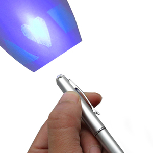 Bolígrafo <span class=keywords><strong>invisible</strong></span> UV, juego de espía, bolígrafo, marcador secreto, juguetes de papelería con luz UV - Product Image 1