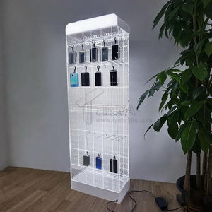 Support d'affichage moderne personnalisé en acrylique pour accessoires de téléphonie mobile, adaptateurs, chargeurs, câbles et écouteurs – Idéal pour la vente au détail - Product Image 2