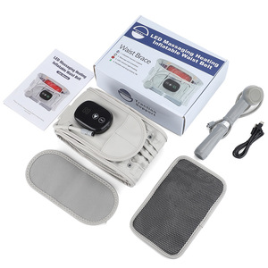 <span class=keywords><strong>Ceinture</strong></span> de massage <span class=keywords><strong>chauffante</strong></span> gonflable avec contrôle de la minuterie 0,5h, alimentation USB, <span class=keywords><strong>batterie</strong></span> au lithium, fonction musicale, soutien <span class=keywords><strong>lombaire</strong></span> chauffant - Product Image 4