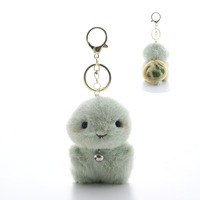 Nouveau mini sac à billes] Nouveau porte-clés en peluche animale en alliage de 3 pouces, jouet anti-stress à billes compressibles, formes pingouin, canard, tortue