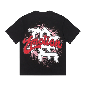 T-shirt à manches courtes surdimensionné pour homme, imprimé ultra-clair, tendance streetwear, incontournable pour les hommes - Product Image 5