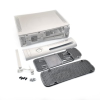 Pour Xbox 360, accessoires de console de jeu, remplacement de la coque de protection noire/blanche, coque de protection
