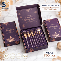 Boîte d'expédition personnalisée de Noël en carton ondulé avec pelliculage brillant et logo – Fournisseur en gros direct usine