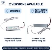 ODM OEM Alimentation LED haute puissance 12V 24V 8.3A 100W à découpage pour miroir intelligent et éclairage domestique