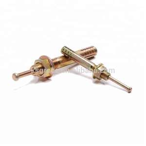 Grade10.9 Couleur Zinc Hit Ancre Expansion Vis Expansion Pin Ancrage Avec Couleur Zinc Plaqué Clou-Hiting Expansion Boulons D'ancrage - Product Image 1