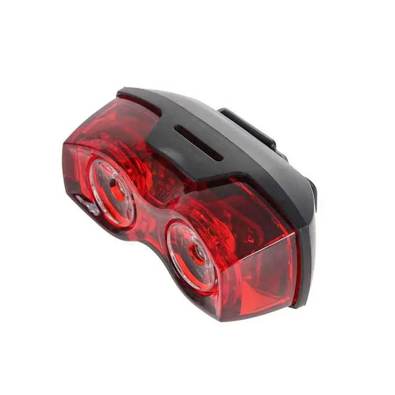 Super Bright Trail Light Bicycle Tail LED Night Riding Cycle Bike Light REAR AAA Battery Easy Installation