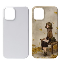 Mode de luxe mignon imperméable antichoc demi-couverture étui de téléphone en plastique imprimante de dessin animé personnalisée professionnelle