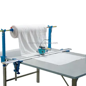 Hot Selling Textilfaser-Schneide maschine Weit verbreitete industrielle Stoffs chneide tische Schmale Stoffs chneide maschine Lieferant