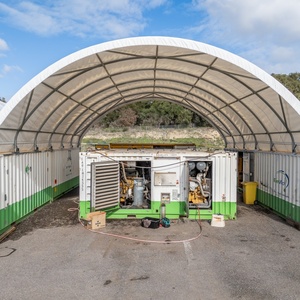 Conteneurs et abris en dôme, abri <span class=keywords><strong>conteneur</strong></span> à double treillis, <span class=keywords><strong>garage</strong></span> <span class=keywords><strong>conteneur</strong></span> maritime, tente de stockage à toit - Product Image 5