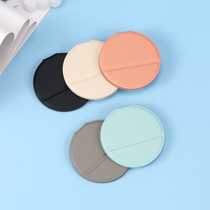 Custom Logo Standing Compact Makeup <b>Mirror</b> PU Leather Portable Travel Cosmetic <b>Mirror</b> White Black Pink - Product Image 5
