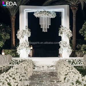 LEDA Nouvelle Tente Moderne Lumineuse à Structure Métallique en Arche / Support de Tente de Banquet pour Décorations d'Événements de Mariage - Product Image 3