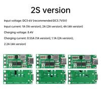 2S 3S 4S Lithium Battery Charging Board Boost Type Fast Charger Module DIY Lithium Battery Charger Type C Interface