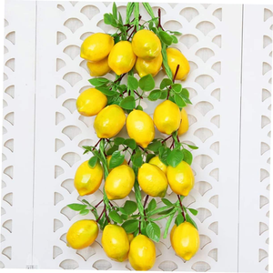 Guirnalda de Limones Artificiales, Enredadera Artificial Colgante, Follaje Realista, Decoración para Interiores y Exteriores, Hogar, Fiestas, Bodas, Paredes y Mesas - Product Image 5