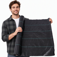 Toile de paillage agricole LuNong XK - Protection UV en PE pour vergers, vignobles et fermes - Couverture de sol