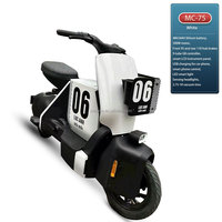 Gros pneu Chopper Citycoco moto électrique 500W moteur haute vitesse Scooter électrique avec deux sièges