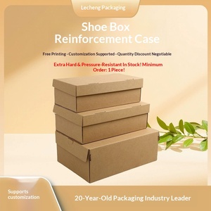 Cajas de Zapatos Reforzadas Personalizadas al por Mayor para Comercio Electrónico y Envío |   Empaque de Cartón Resistente - Product Image 1