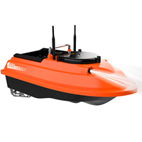 Bateau de pêche RC Flytec V066 OEM 12V sans balais, vitesse élevée 20 km/h, portée 500 m, charge utile 3 kg, en plastique, pour la pêche à la carpe et la pêche au surf