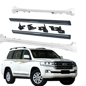 JOESHIER Ensemble complet de marchepieds latéraux électriques en alliage d'aluminium pour protection tout-terrain pour Toyota Land Cruiser 2008-2021 - Product Image 2